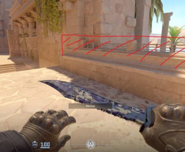 Can this wall near CT on Anubis be raised? With its current position and height, it feels unintuitive that you can't jump on it. Especially when T's smoke CT Lane, its like its begging you to jump on and look over the smoke.