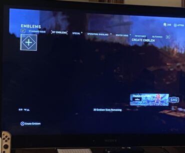 Where did my custom emblems go?