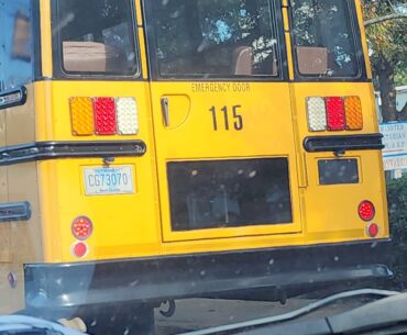 Friend asked me why I took a picture of a school bus on my way home to school this afternoon.