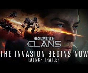 Mechwarrior 5: Clans Release Trailer