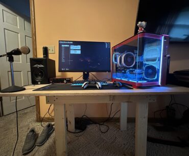 Built a gaming desk for $15