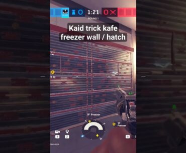 Kaid Kafe Trick #r6xbox #rainbow6siegeconsole #xbox #gamer #rainbowsixsiegeclips #cod #fpsgames