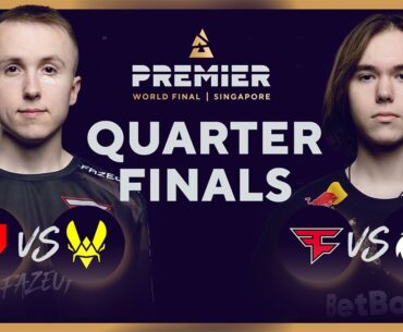 BLAST World Final 2024, Quarterfinals: MOUZ vs Vitality, FaZe vs Spirit