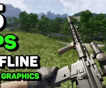 Top 5 Best Offline FPS Games High Graphics For Android iOS 2024 | High Graphics Fps Games