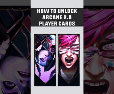 How To Unlock Arcane 2.0 Player Cards In VALORANT For FREE #shorts