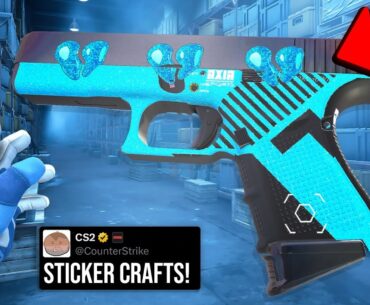 CHECKING CS2 ARMORY STICKER CRAFTS..