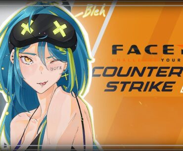 【COUNTER-STRIKE 2/FACEIT】Solo to Lv 7【#VSPOEN #RemiaAotsuki】