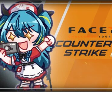 【COUNTER-STRIKE 2/FACEIT】Let's get halfway up lv 8【#VSPOEN #RemiaAotsuki】