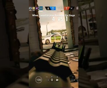 Old gameplay of me playing Rainbow Six Siege. #rainbowsixsiege #xbox #fpsgames