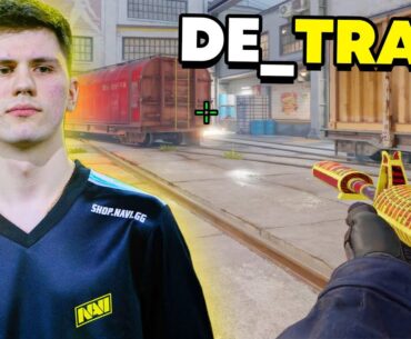 "IT IS AIM MAP" - B1T PLAYS NEW DE_TRAIN FOR THE FIRST TIME!! (ENG SUBS) | CS2